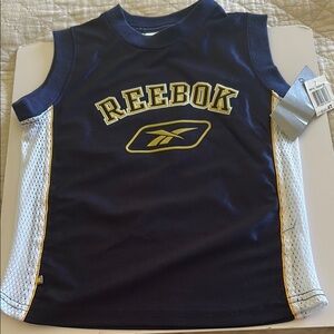 Reebok Kids Navy Blue Sleeveless Top 4T NWT